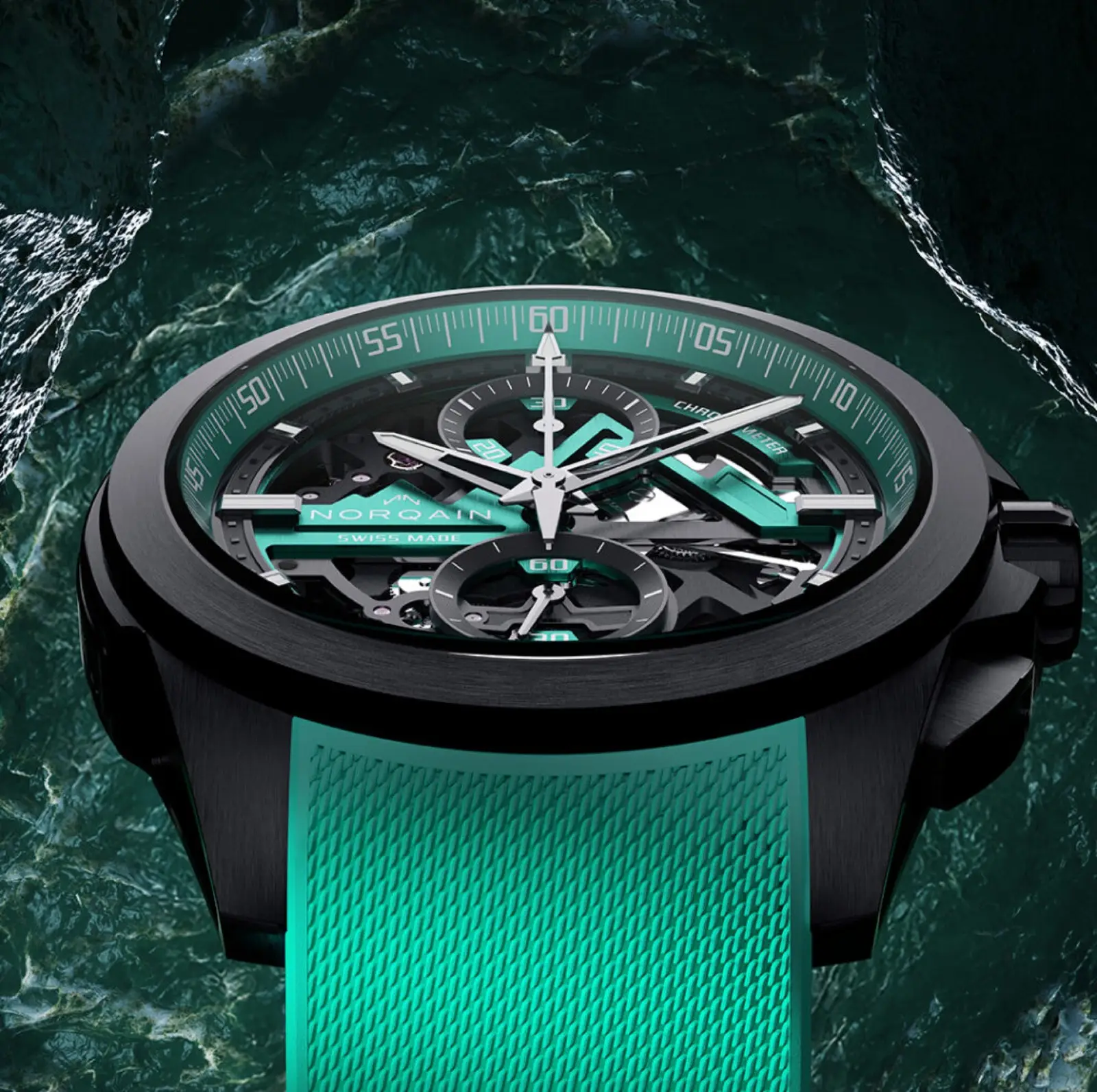 NORQAIN_Ind_Ske_Chrono_Jade